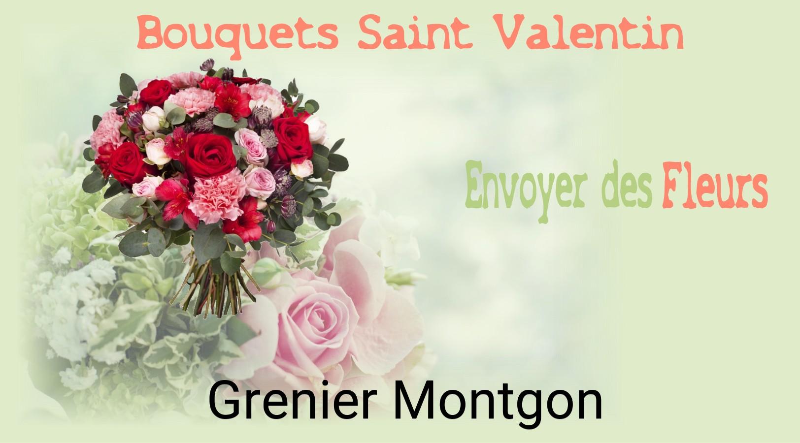 Roses de Saint-Valentin livrées à Grenier-Montgon
